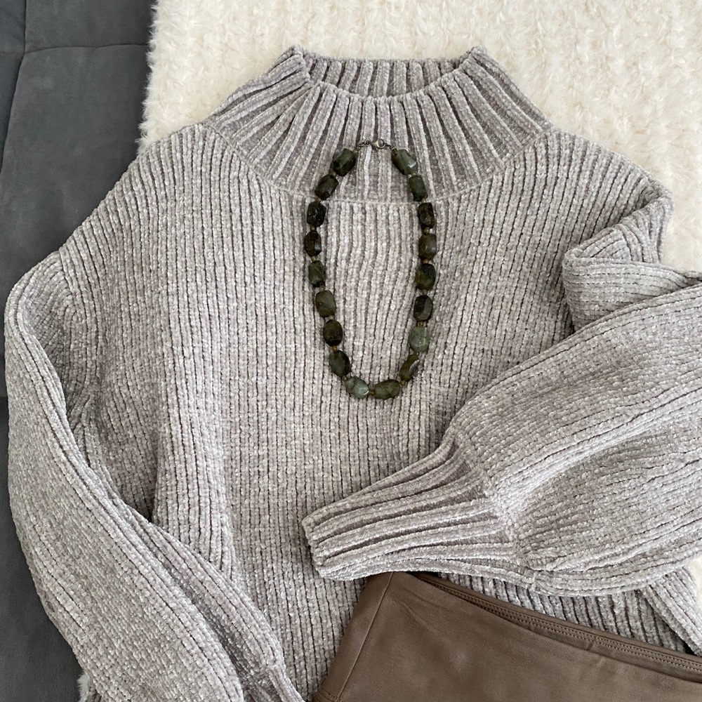 Labradorite Statement Necklace - image 2